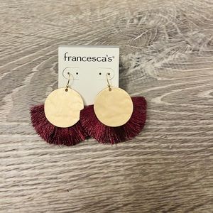Francesca‘s Gold Earrings